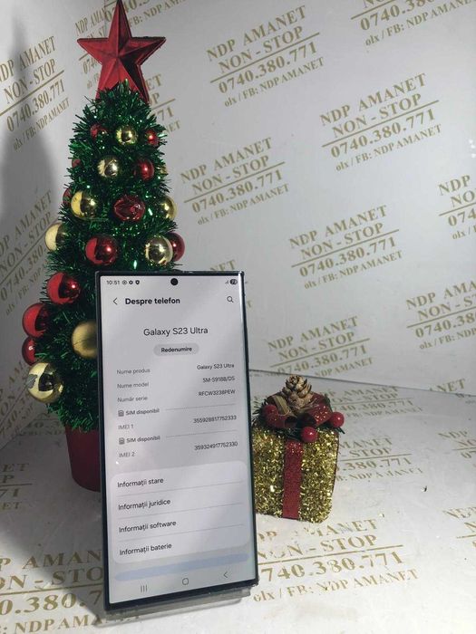 NDP Amanet Calea Mosilor 298 SAMSUNG S23 ULTRA  (45300)