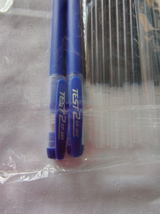 Pix cu gel și 20 de rezerve/ culoare albastră/ set
