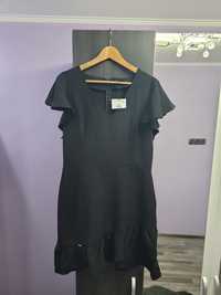 Rochie neagra Mohito cu volane noua cu eticheta