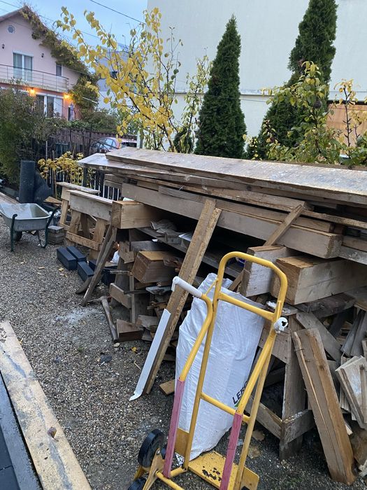 Scanduri constructii, lemne de foc