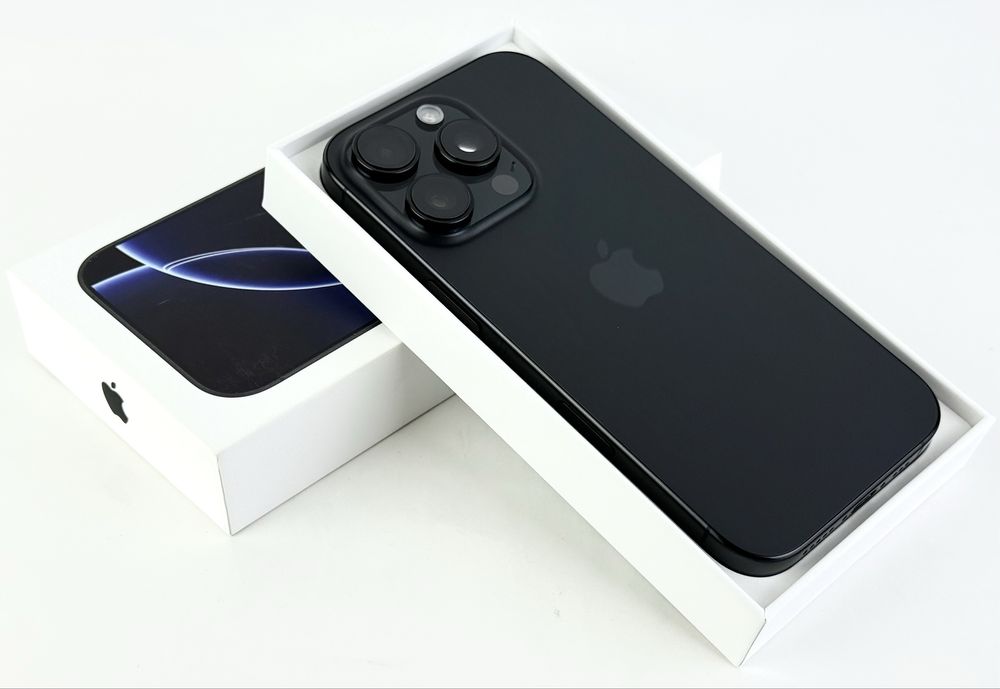 Apple iPhone 16 Pro 128GB Black 100% Батерия! Гаранция!