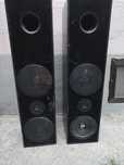 Vând boxe Dual și boxe Cat, amplificator Sony cu egalizator.