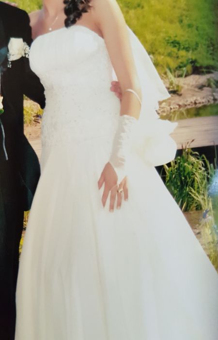 Rochie de mireasa, culoare ivory