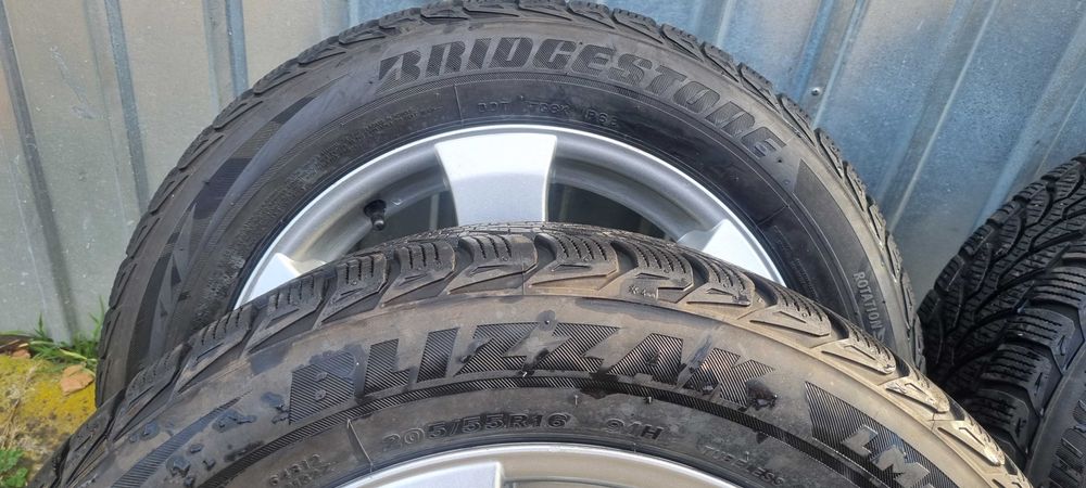 jante vw golf, vw passat, vw touran, vw caddy, cu anvelope 205/55/16