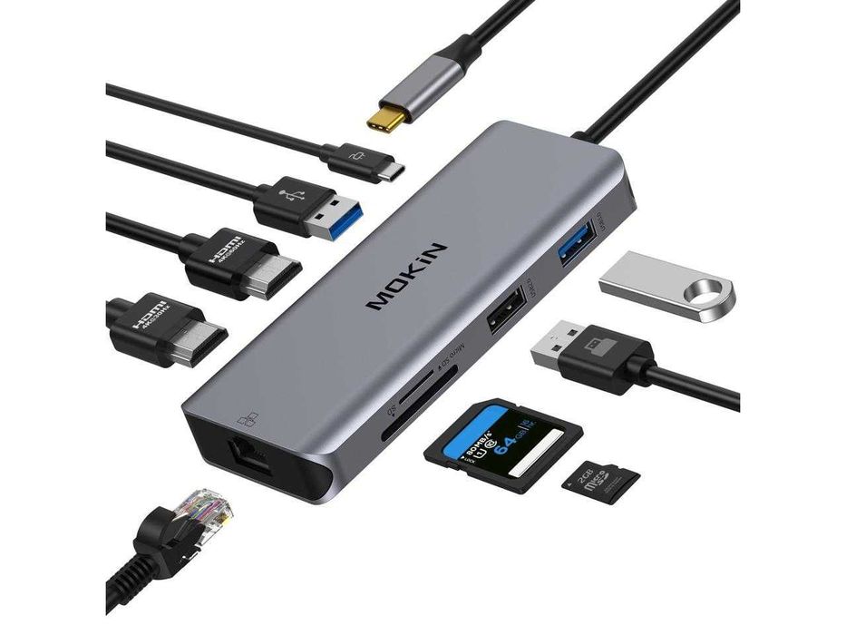 Mokin 9in1 docking station usb-c (0305)