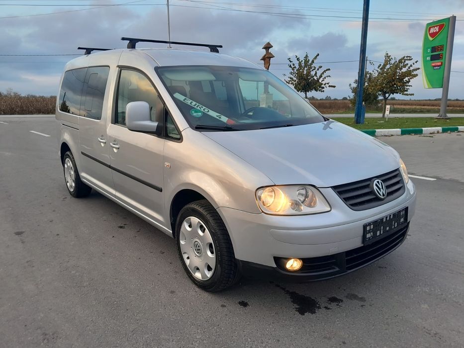 Wv Caddy Maxi Lung 1.9 tdi 105cp 7Locuri euro4 an 2008.10