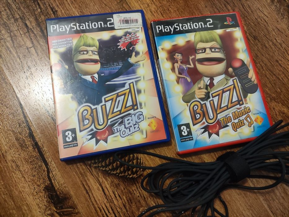 Manete joc buzz play station 2 ps 2 + ps 2 slim