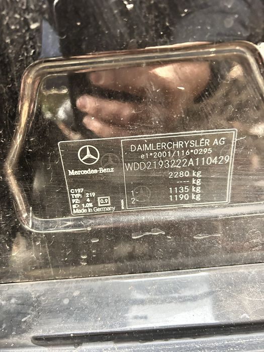 Mercedes-Benz CLS 320 w219.Мерцедес ЦЛС на Части. Пружини. Автомат 7G