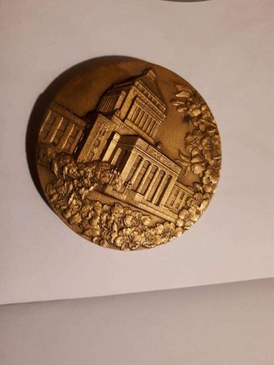 medalie comemorativa de bronz