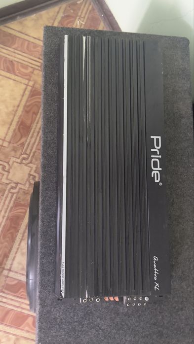 Саб акустика и уселител кватро хл сатылады жаксы жагдаида