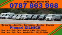 Transport persoane Romania Austria Germania ZILNIC plecari la adresa