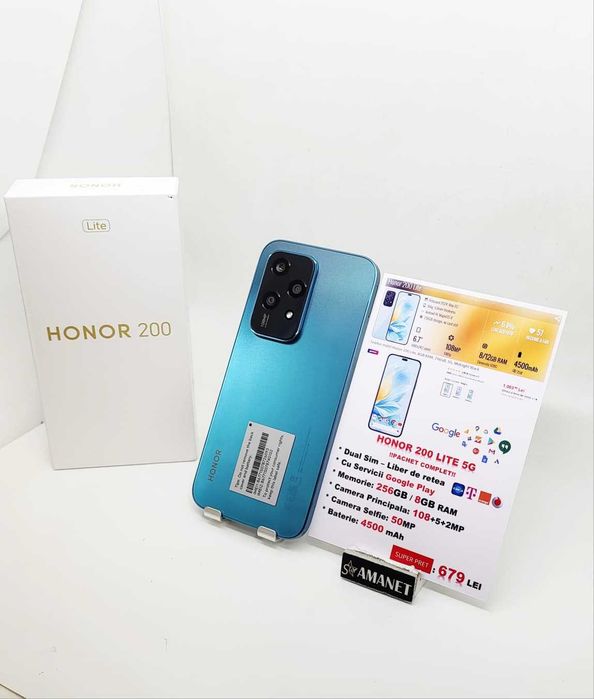 ***STAR*** Shop: Honor 200 Lite - 256 GB - Garantie!