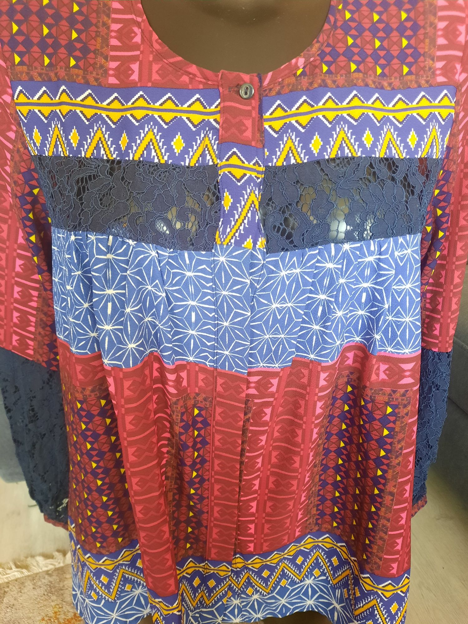 Блуза с дантела Desigual