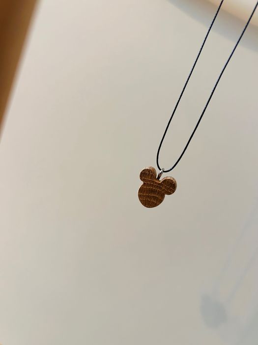 Дървени колиета ръчна изработка от естествено дърво и камъни