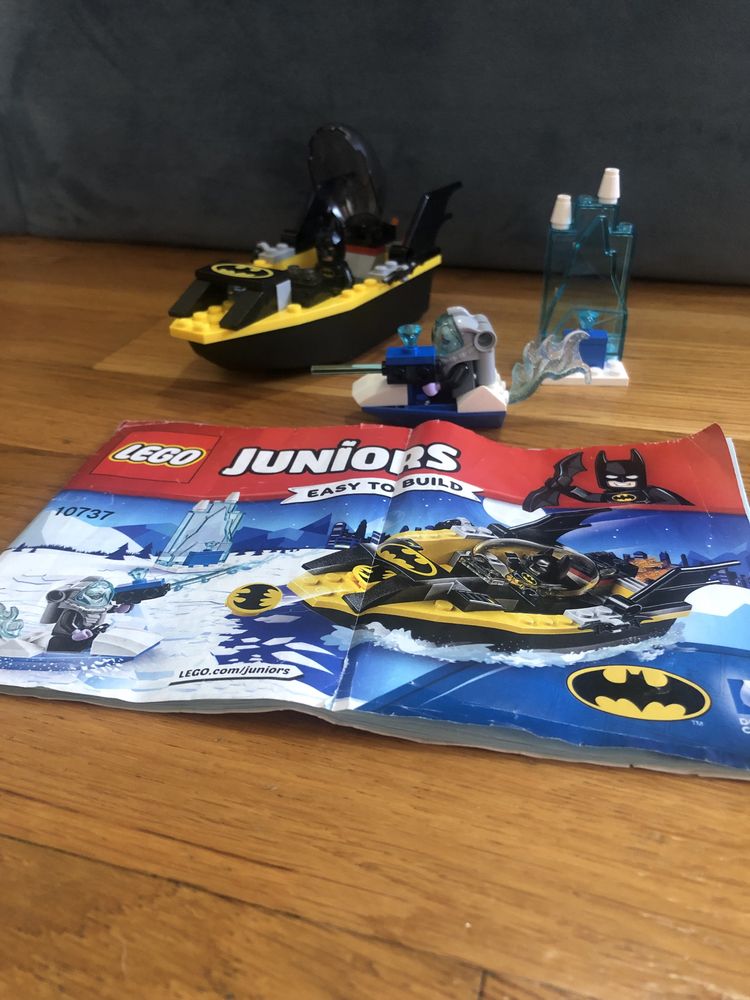 Lego junior Batman contra Mr Freeze