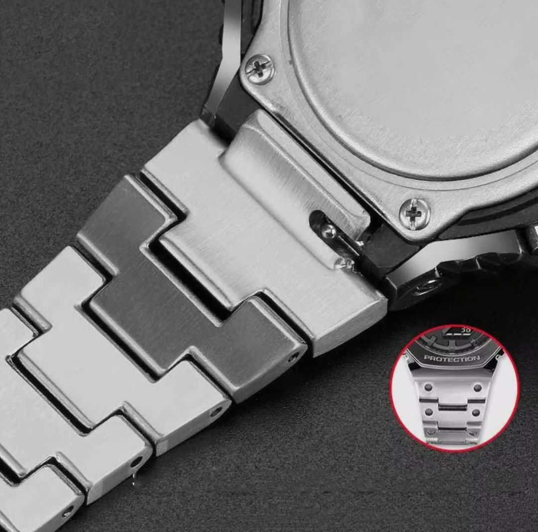 Ремешок из нержавеющей стали для часов Casio G-SHOCK GM-2100/GA2100