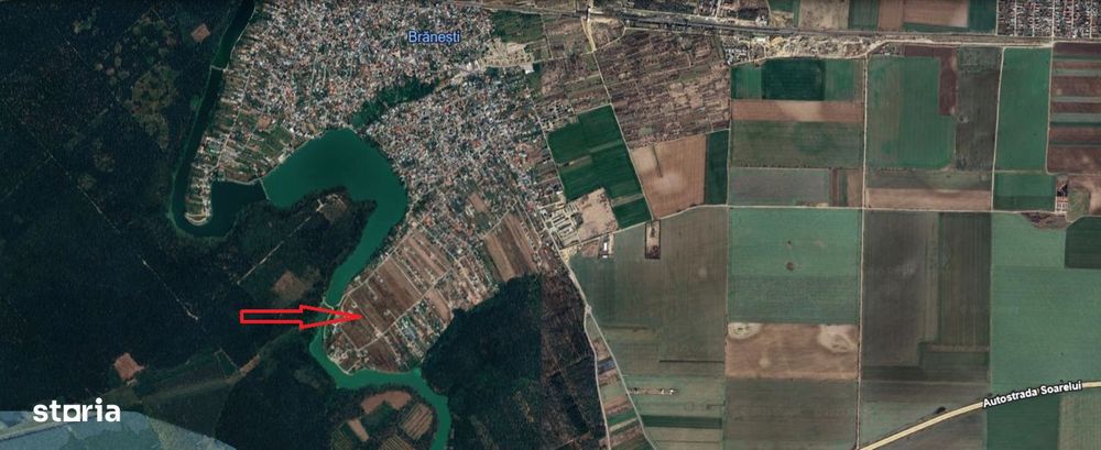 Branesti, 500mp, str. Violetelor, Lacul Pasarea, Padurea Cucu