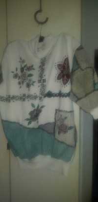 rochie alba conica sau pulover oversize