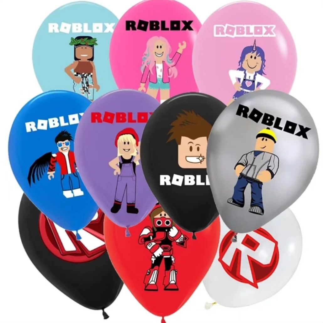 Парти сет балони Minecraft, Roblox, Game on и  Fortnite