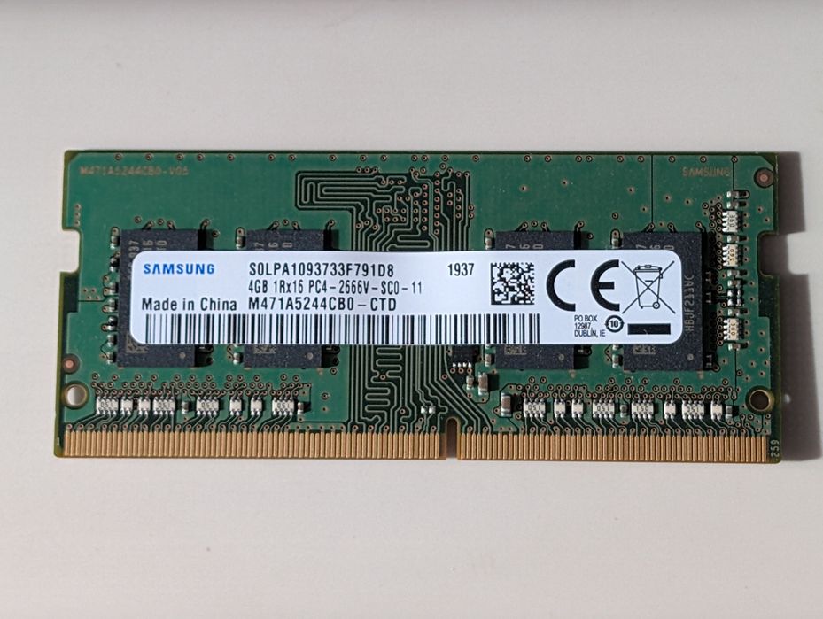 Memorie Samsung DDR4 SDRAM SO-DIMM 4GB 2666 MHz