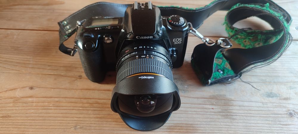 Obiectiv Fisheye canon ef walimex 8mm 3.5aspherical