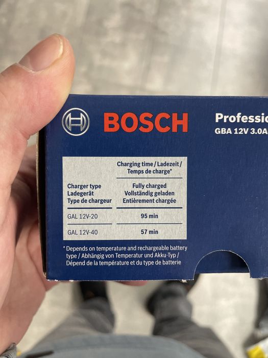 Vand baterie Bosch professional 12V 3.0ah