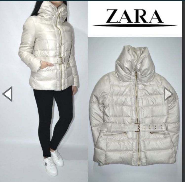 Зимняя пуховая куртка от Zara