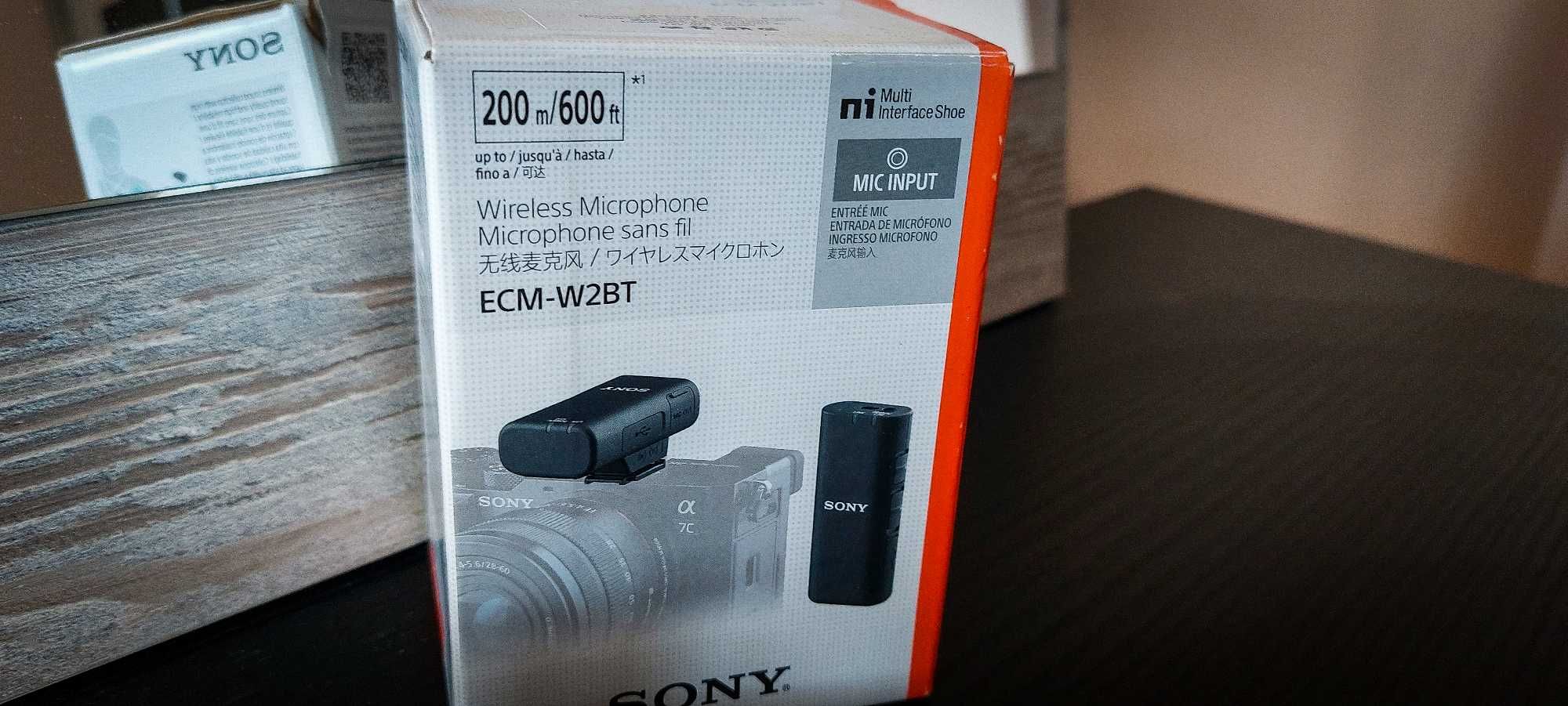 Нов Микрофон Sony ECM-W2BT Bluetooth Wireless
