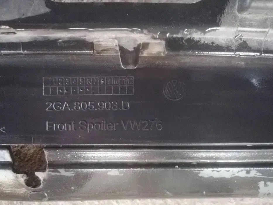 Spoiler/Fusta/Grila VW T Roc bara fata an 2017/2018/2019/2020