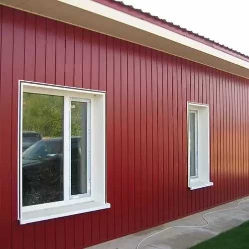 Devor profnastili / стеновой профнастил для обшивки зданий