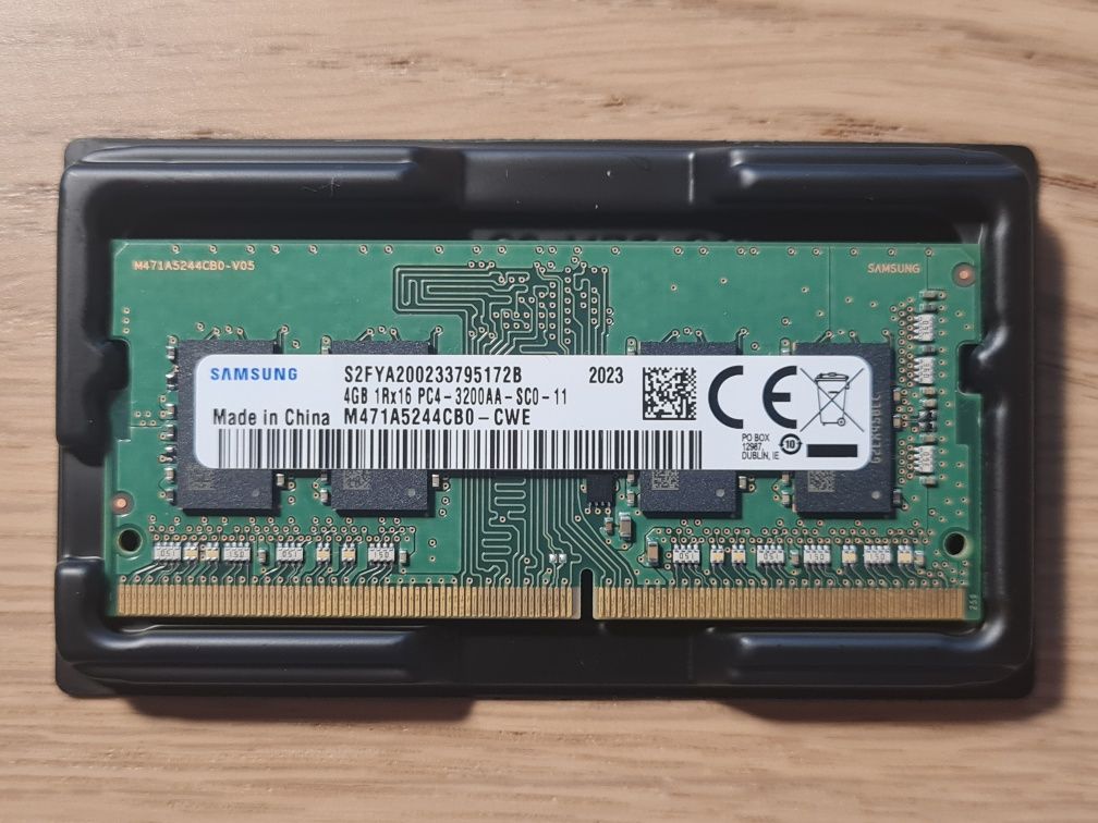 Memorie RAM laptop Samsung 4GB DDR4