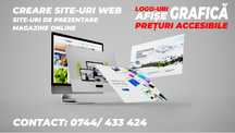 Creare site web, de prezentare, magazin online, grafica si logo-uri