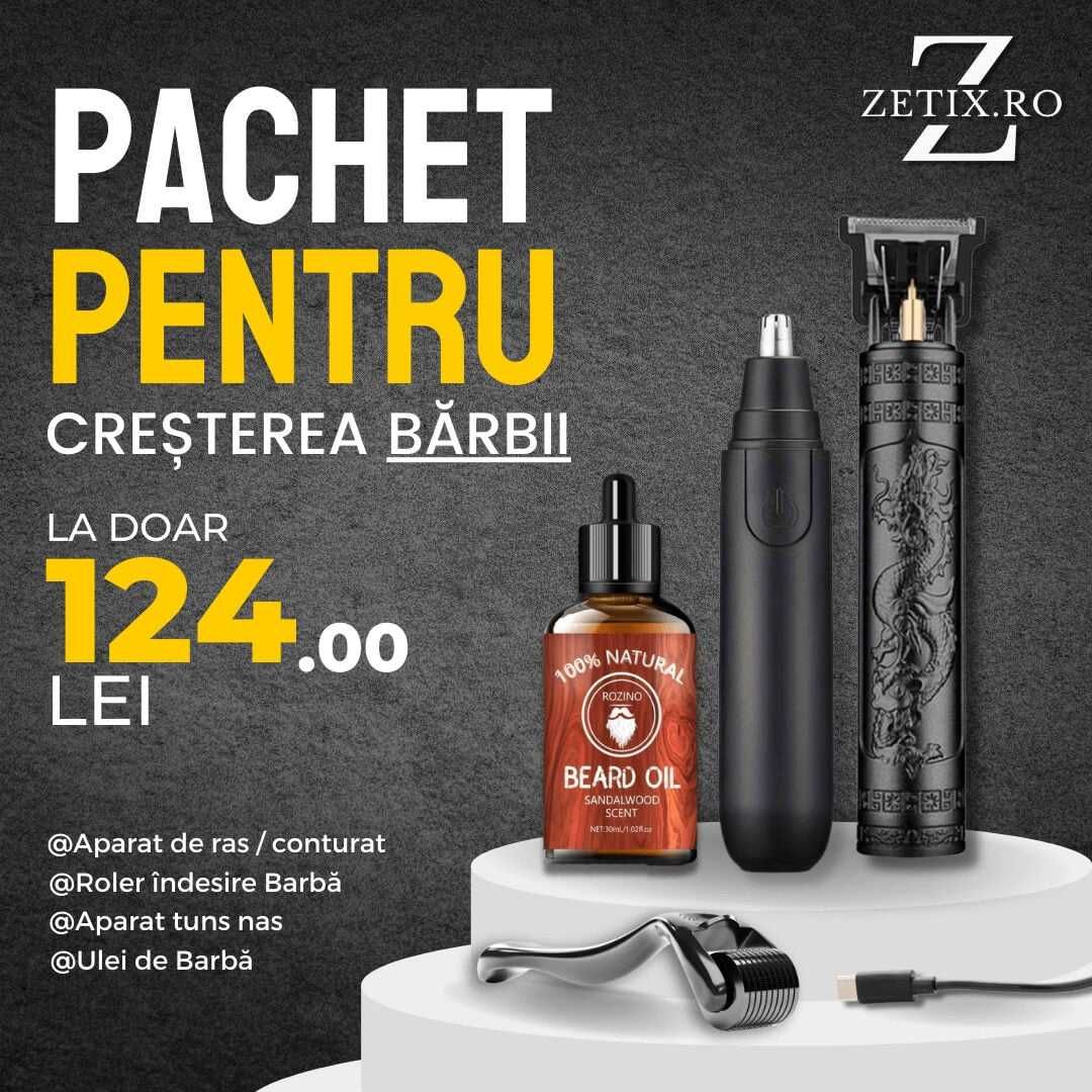 Pachet pentru cresterea barbii + Ulei