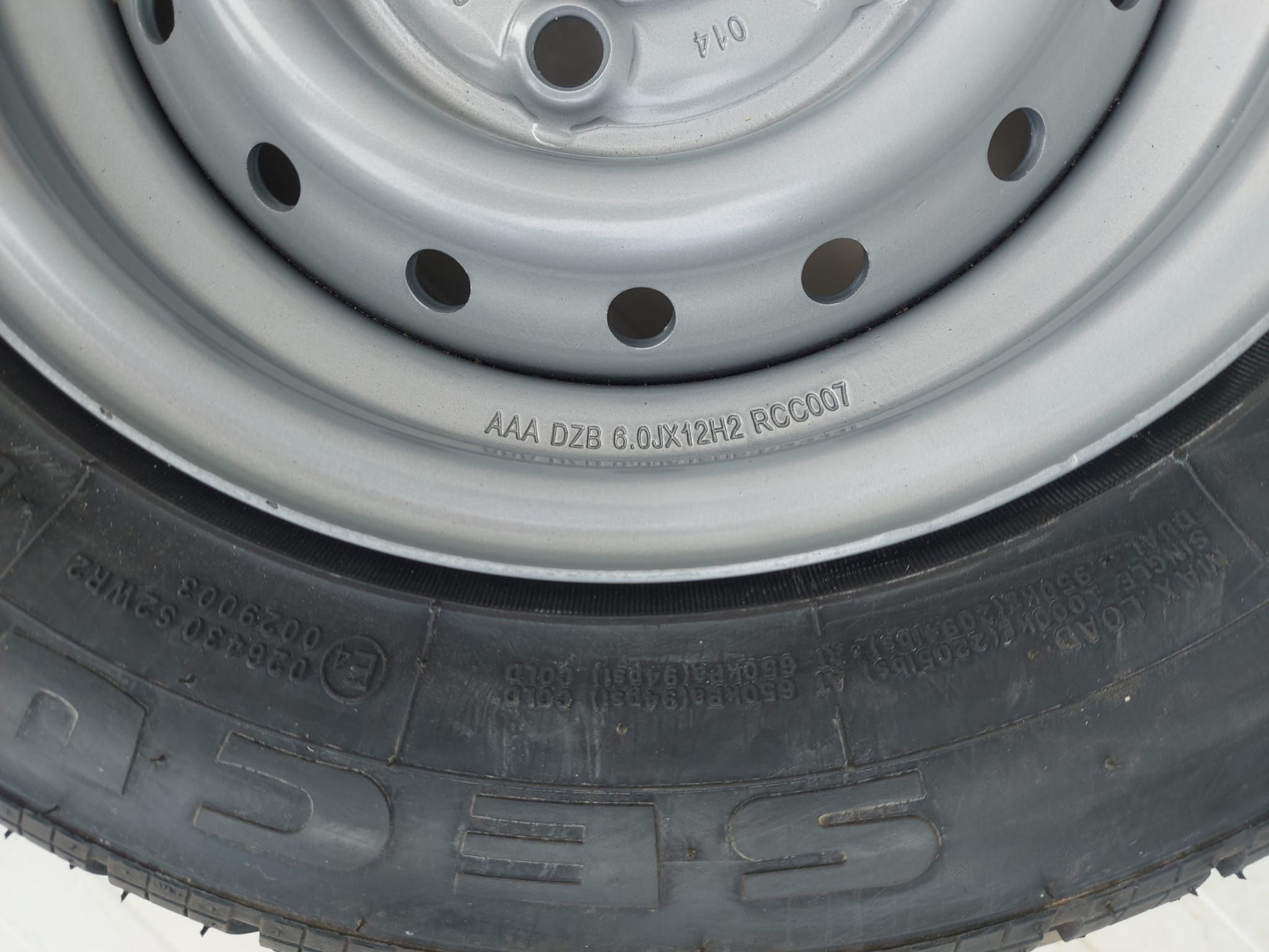 PROMO, Roata 195/60 R12C, 108N, Anvelopa Security M+S pe Janta 6JX12
