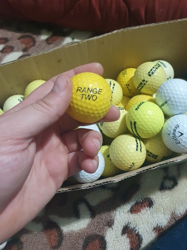 Minge golf ,puțin folosite