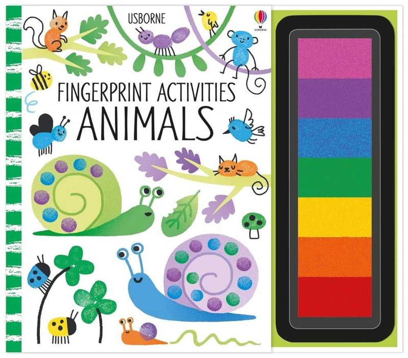Usborne Fingerprint Activities Animals,Fiona Watt