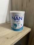 Lapte praf Nan optipro1 800g si pampers nr 1