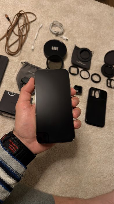 Vand iPhone 13 Pro - 512 GB / set videografie, filtru VND, anamorfic