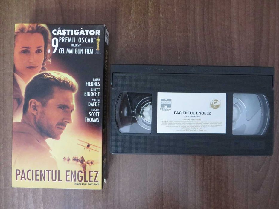 Pacientul englez (The English Patient) caseta video VHS originala