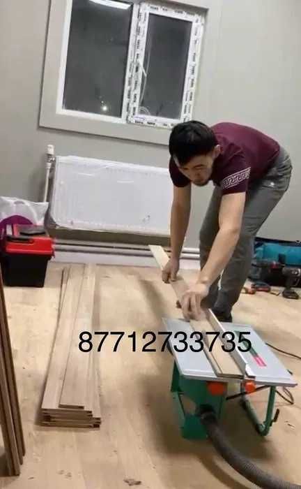 Есік қою. установка двери