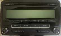 Radio-CD Golf 6 original