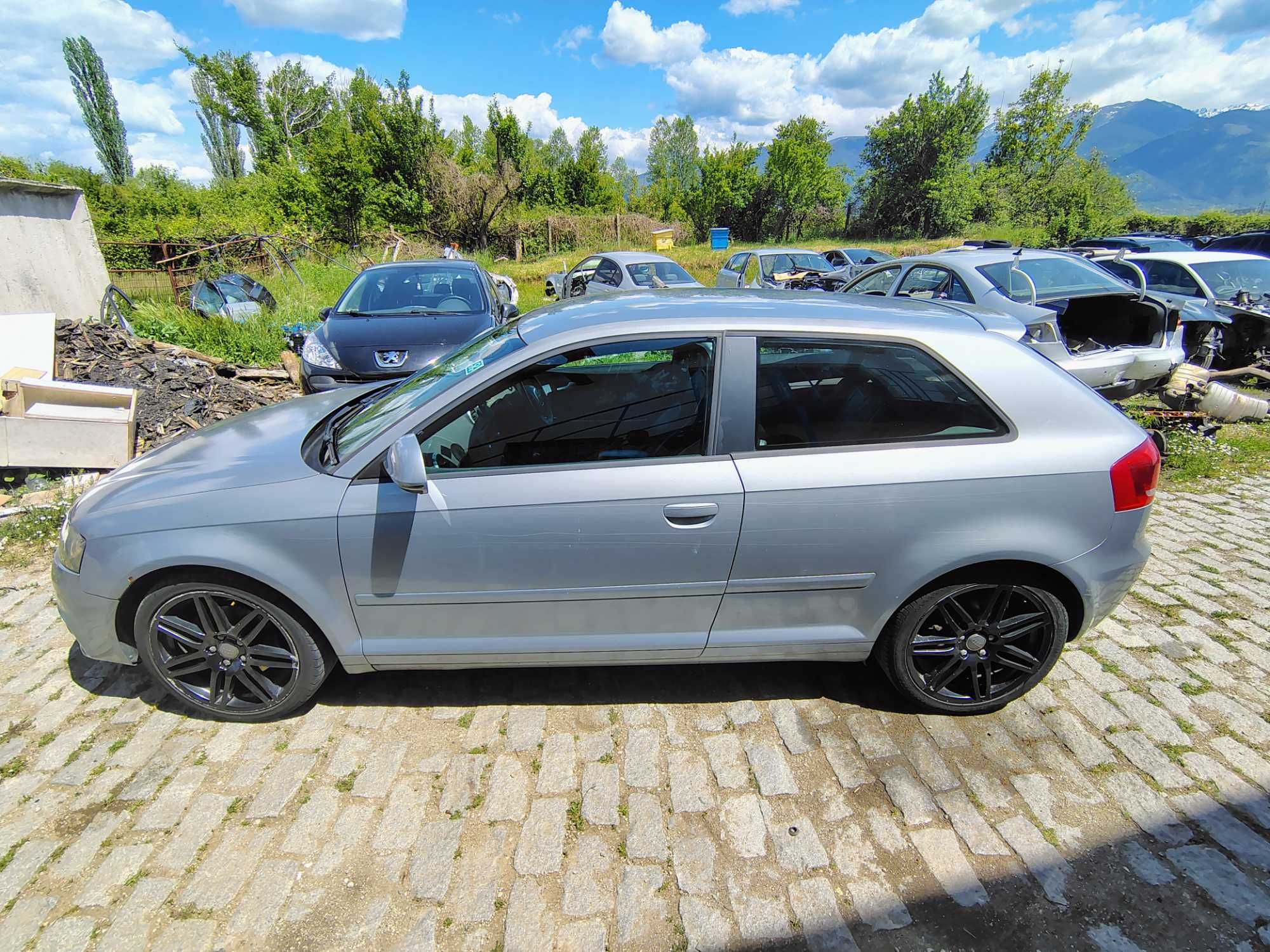 На части Audi A3 8P S-Line 2.0TDI CBAA 140HP 2/3 врати