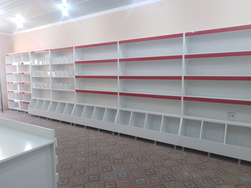 МЕБЕЛЬ на закас полка для магазин и аптека