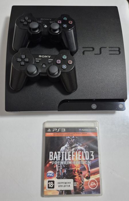 Продам PS3 + диск Battlefield 3
