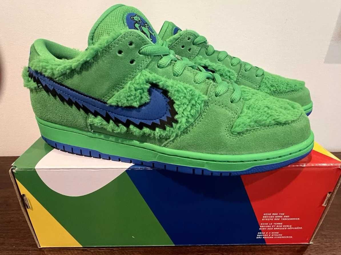 Nike SB Dunk Low Grateful Dead Bears (Green)