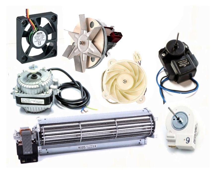 Вентиляторы Бытовой и Коммерческой техники