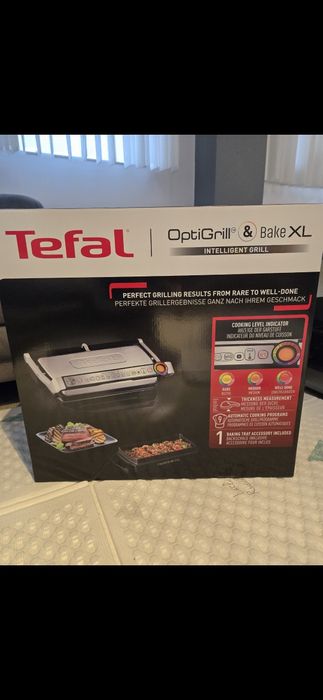 Tefal OptiGrill XL GC724D12 – Snacking & Baking