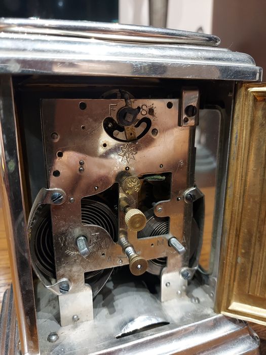 Ceas mecanic rar 1890 muzical Junghans joker,alarm,ofițer,călătorie