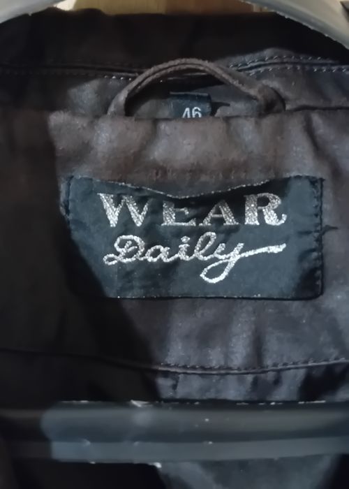 Дамско кожено манто XL