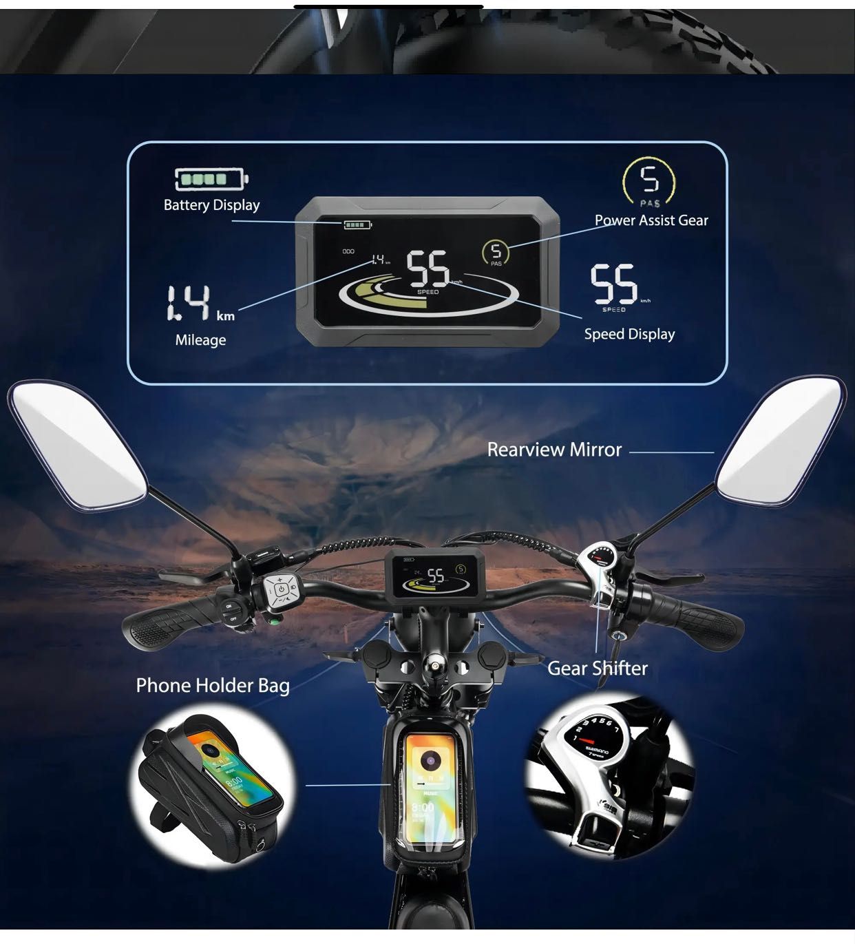 Electric ebike Ridstar Q20 Pro